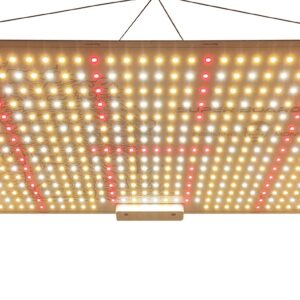 Kit Armario 80x80 Super board 100W, luces LED espectro completo para cultivo indoor, eficiente y compacto.