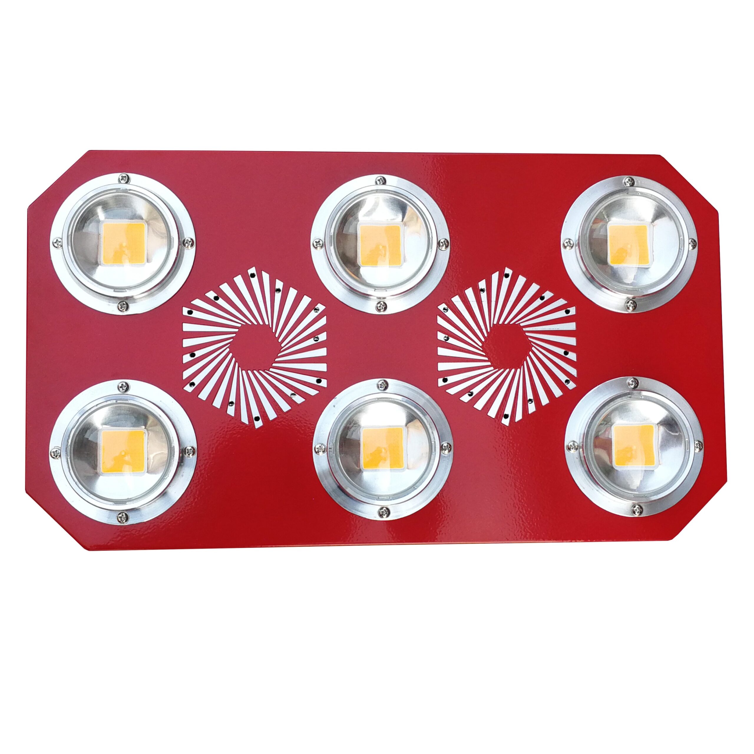 FARMING MONKEY COB 300W, panel LED rojo para cultivo interior, distribución óptima de luz, lámpara espectro completo.