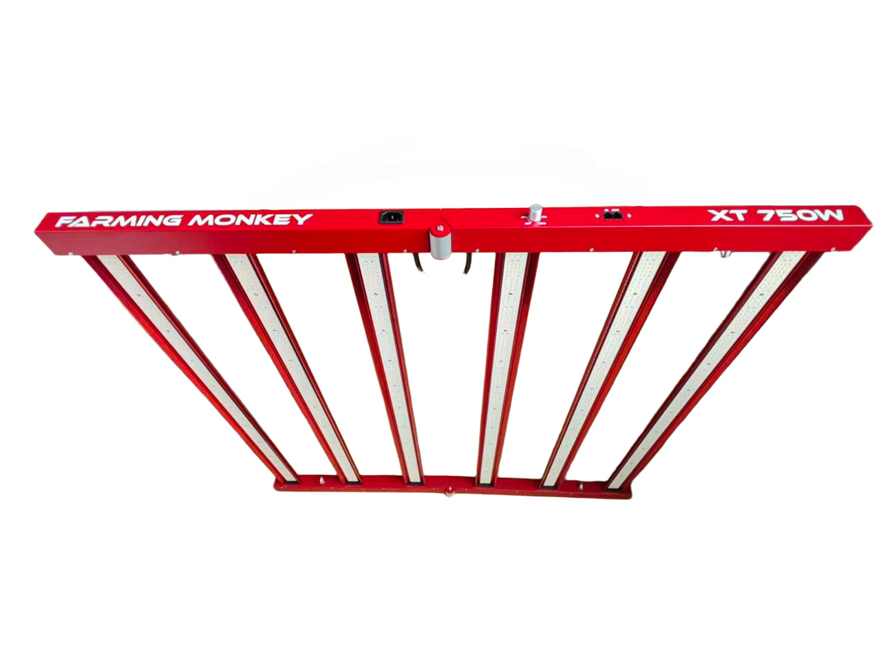 FARMING MONKEY XT 750W, panel LED rojo para cultivo indoor, espectro completo, diodos Samsung, grow light eficiente.