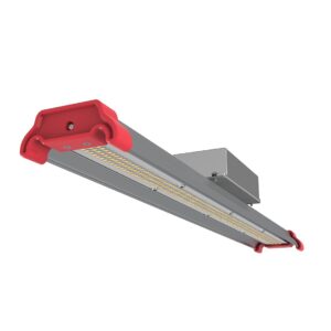 BARRA LED SMD 150W FARMING MONKEY espectro completo para cultivo indoor, ideal para fases de crecimiento y floración.
