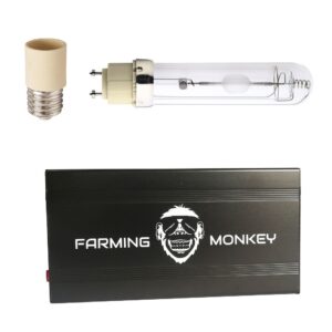 KIT BALASTRO LEC/CMH 315W FARMING MONKEY, ideal para luces cultivo interior y horticultura indoor eficiente.
