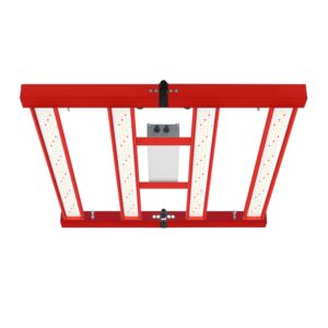 Kit Armario 80x80 LED 240W SMD con luces cultivo interior, panel LED espectro completo para horticultura indoor.