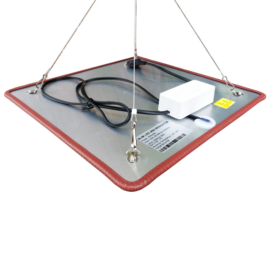 FARMING MONKEY SLIM LED 40W RESINATOR, panel LED ultrafino para cultivo interior en grow rooms; luces cultivo.