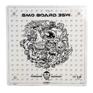 FARMING MONKEY SMD BOARD 35W, panel LED ultrafino para cultivo indoor, grow light con espectro completo.