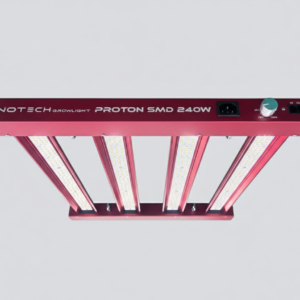 Proton SMD 240W, panel LED rojo con diodos Samsung LM 281B, ideal para luces cultivo interior en grow rooms.
